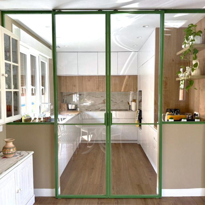 Puertas correderas cocina-salón